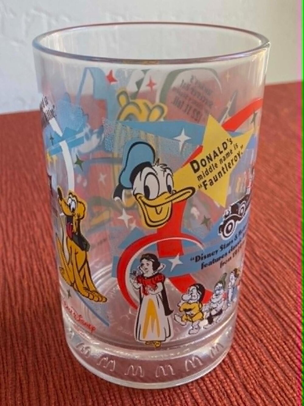 New Walt Disney McDonalds 2002 100 Years of Magic Glasses Tumblers Set of 4 - Picture 16 of 16